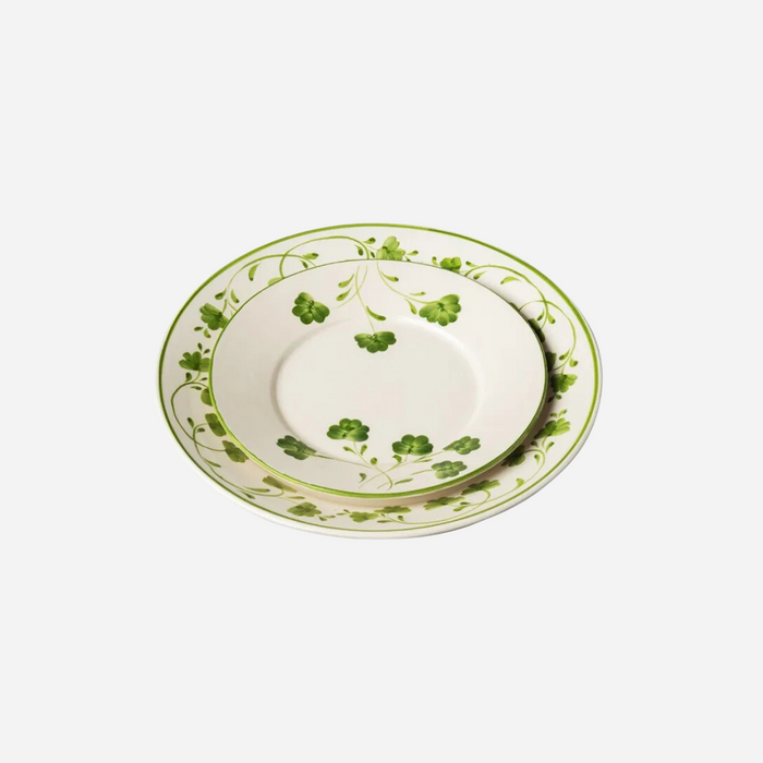 Wish Me Luck Green Salad Plate, Set of 6