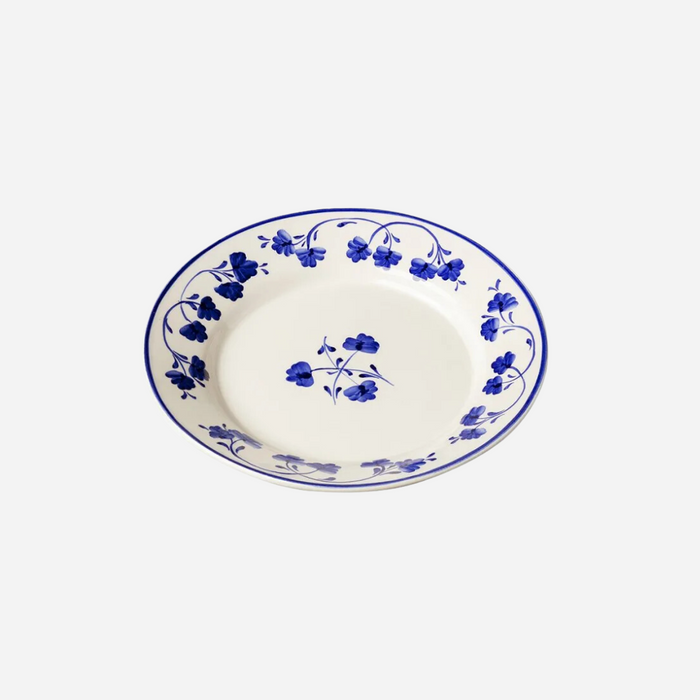Wish Me Luck Blue Dinner Plate, Set of 6