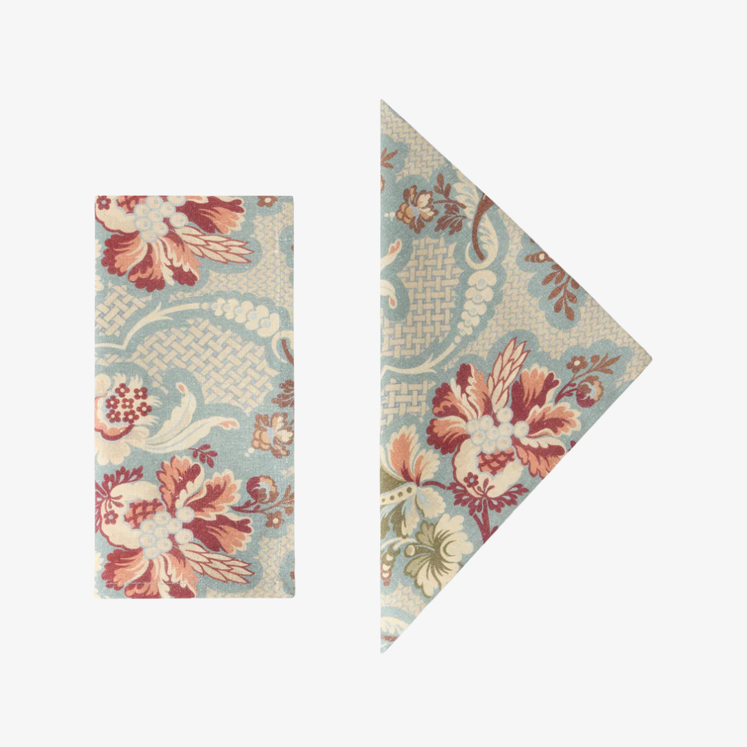 Iris Linen Napkins, Set of 4