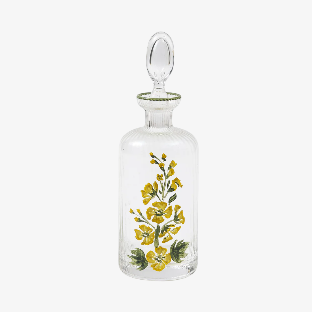 Murano Primrose Hand-Painted Bottle