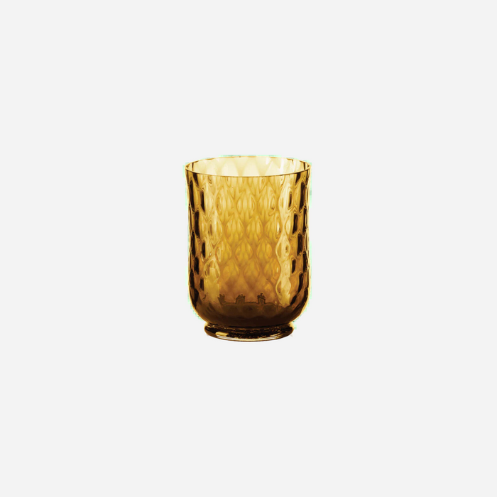Balloton Amber Water Glass, Set of 2