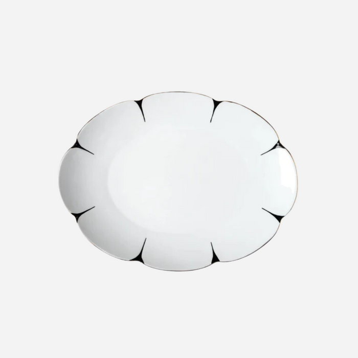Drops Oval Serving Platter