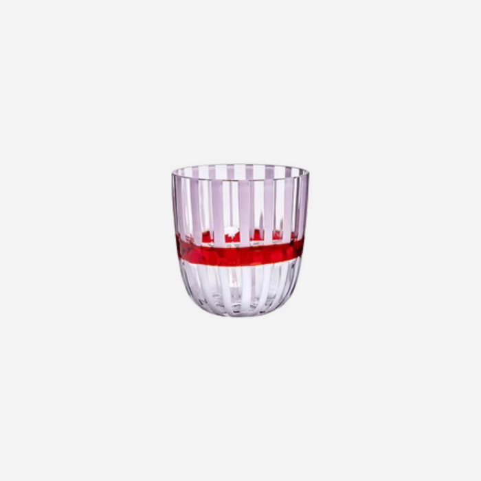 I Diversi Glass, Pink / Red