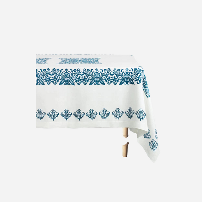 Mirandola Blue Tablecloth