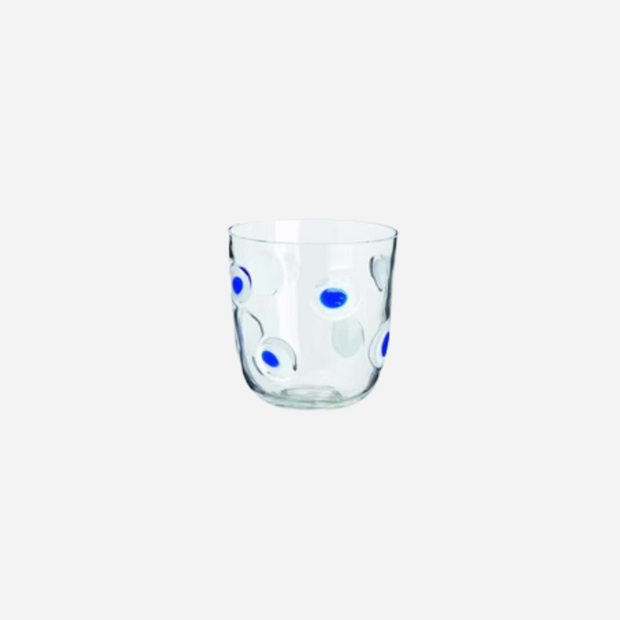 I Diversi Glass, Blue Dotted