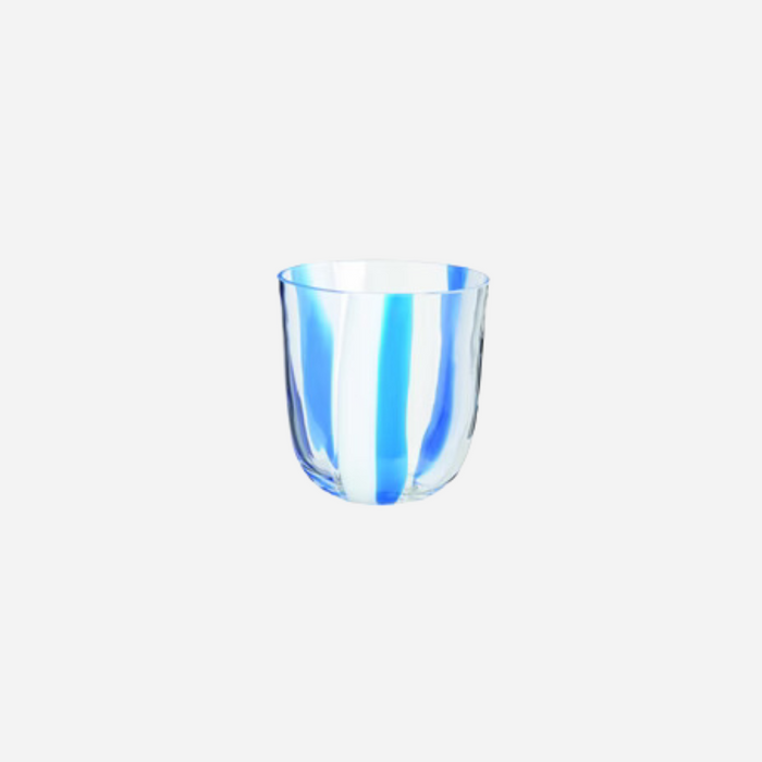 I Diversi Glass, Blue Striped