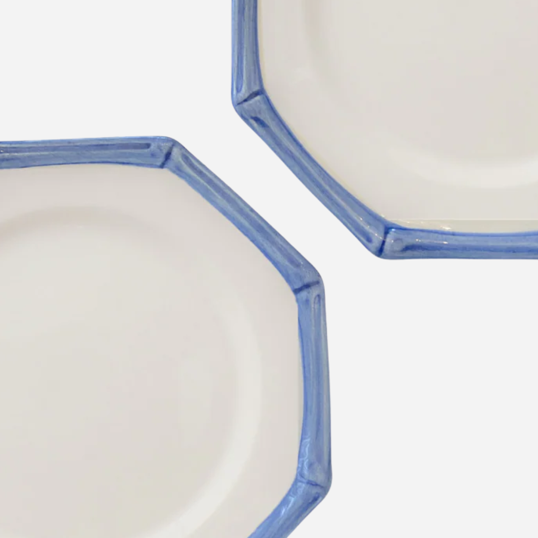 BAMBOO AZUR DINNER PLATE, set of 2