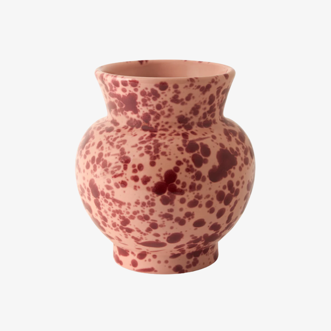 Speckled Pink Vase