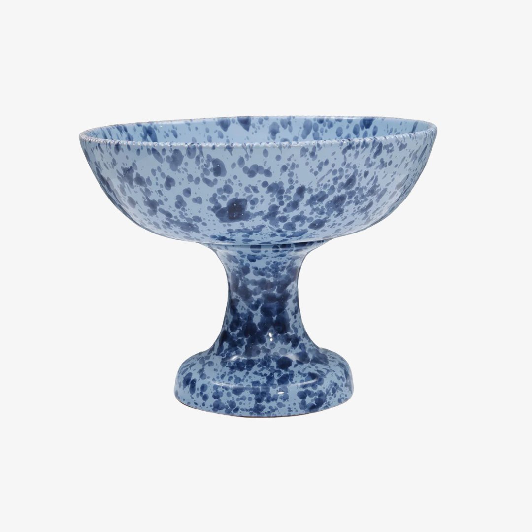 Speckled Blue Fruit Stand