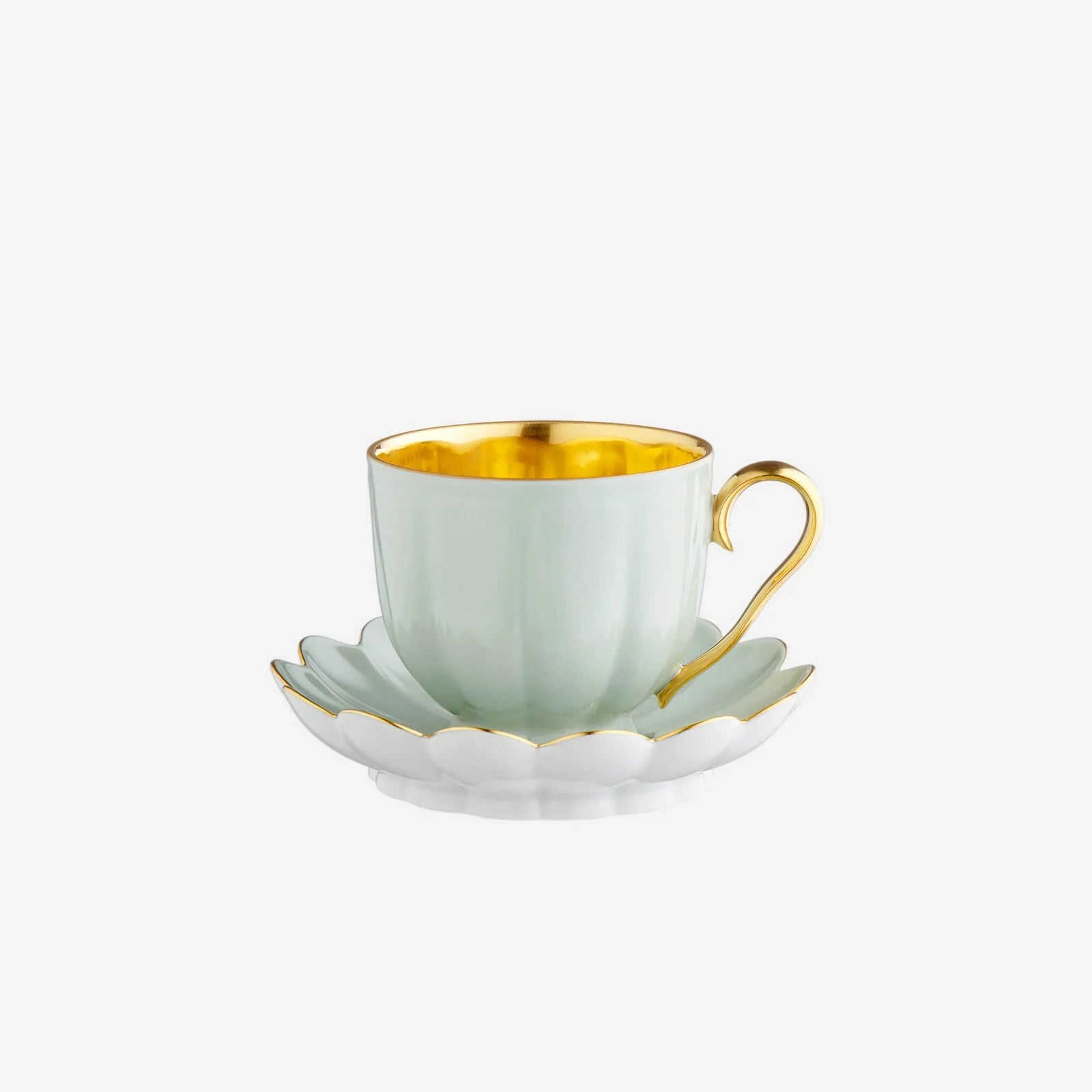 Melon Teacup & Saucer