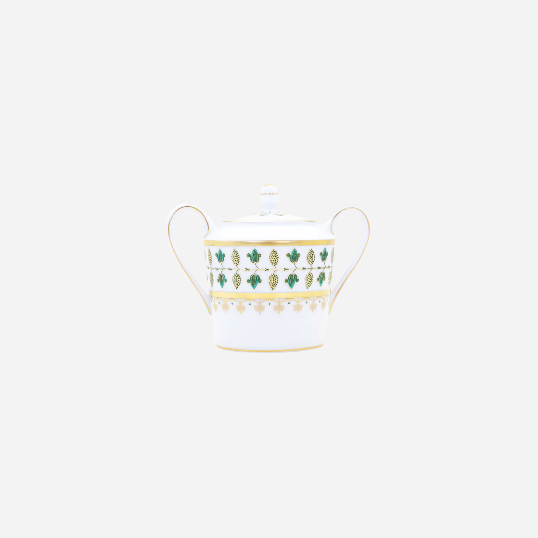 Matignon Green Sugar Bowl