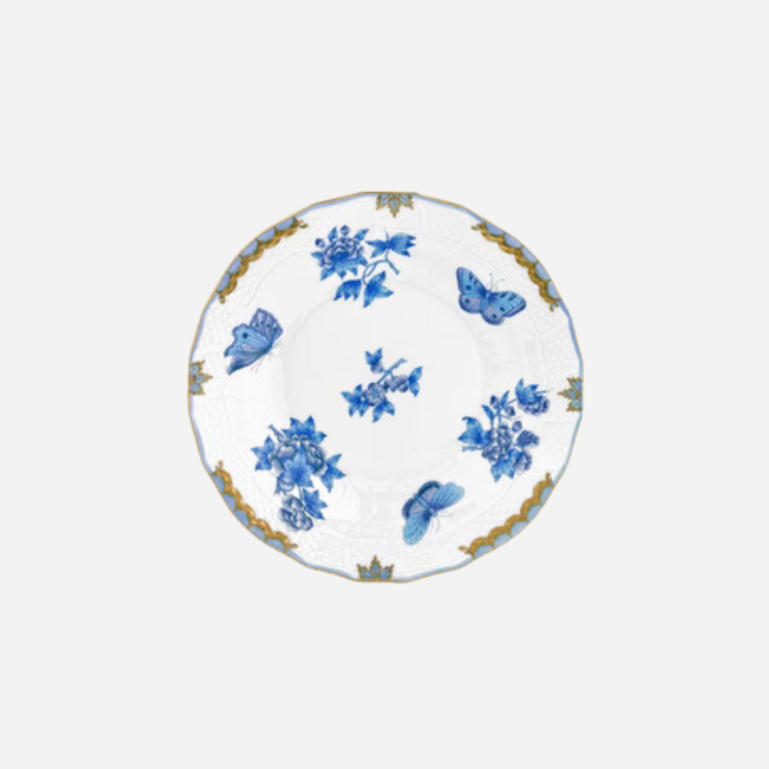 Fortuna Blue Dessert Plate