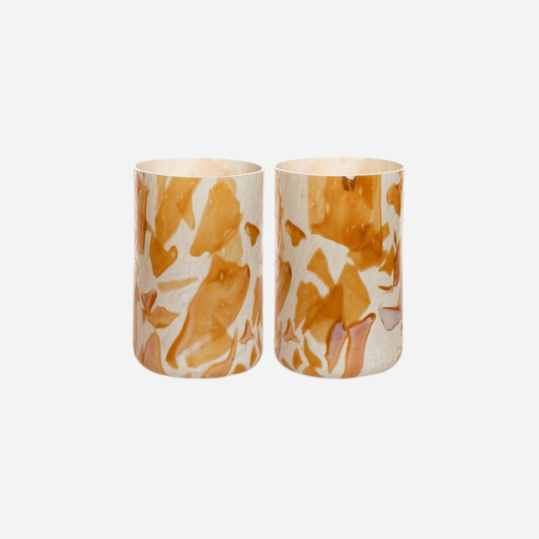 Nougat Karkade Tumblers, Set of 2