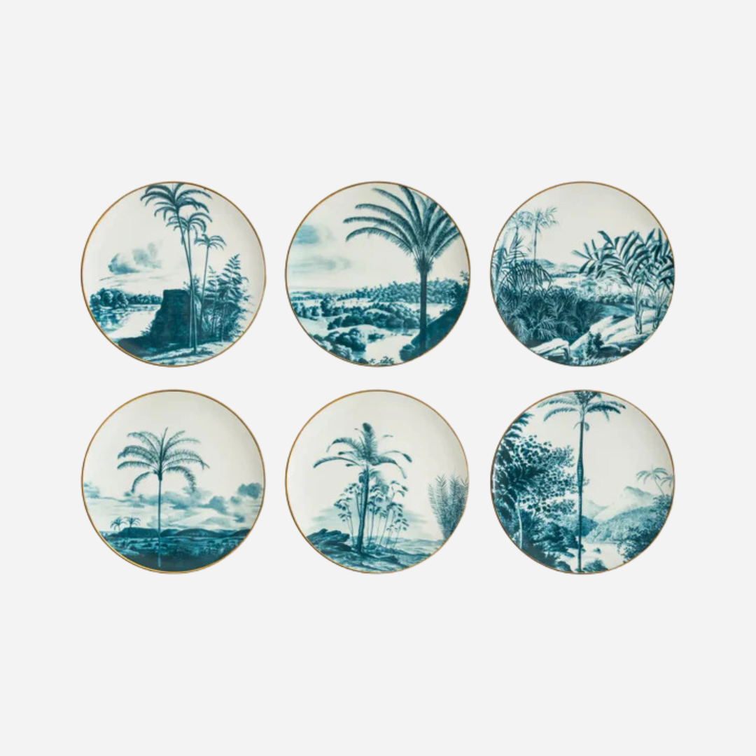 Las Palmas Dinner Plates, Set of 6