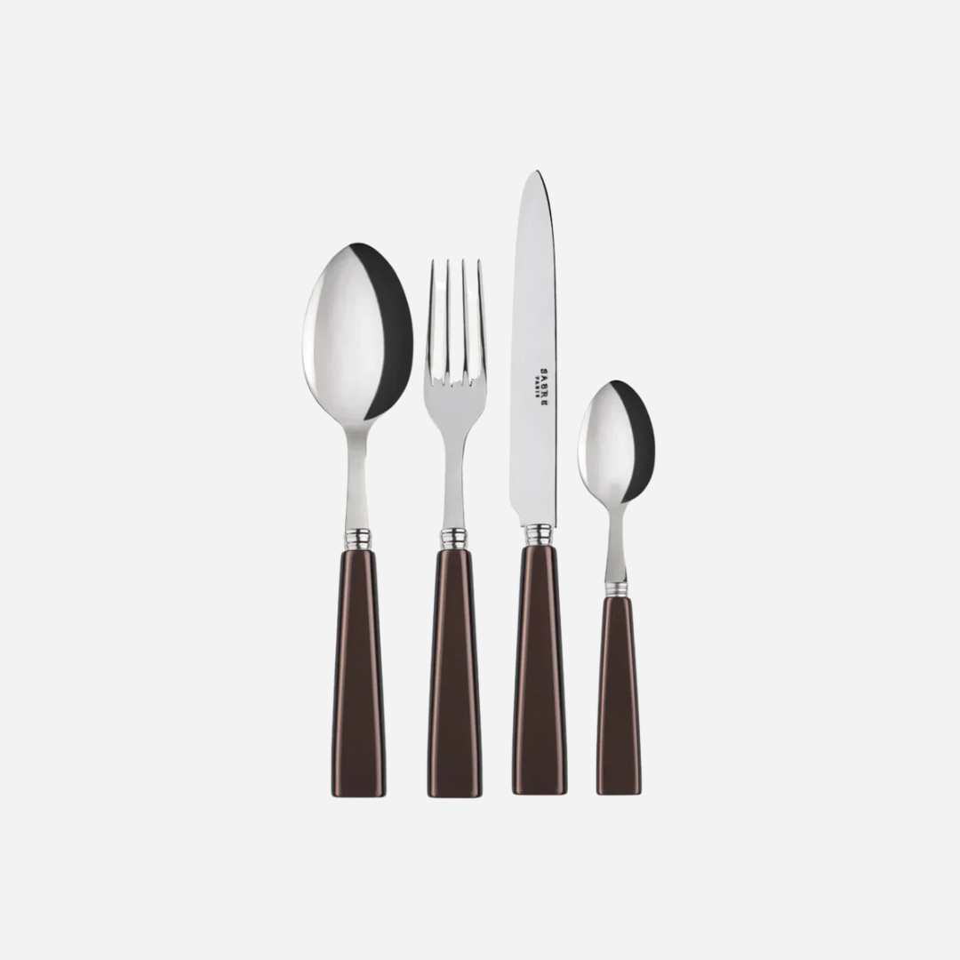 Icône Brown 8-Piece Cutlery Set