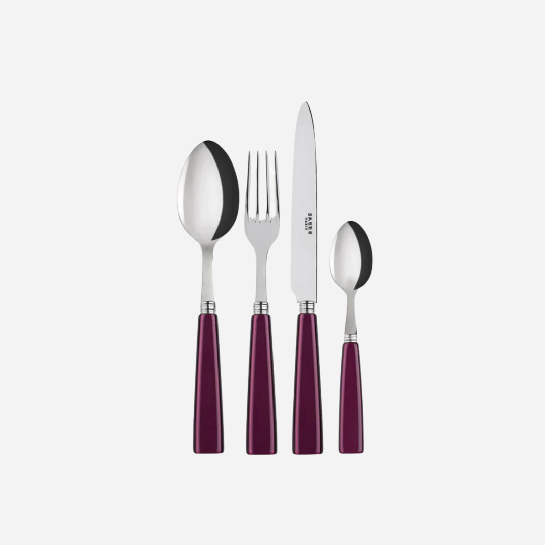 Icône Aubergine 8-Piece Cutlery Set