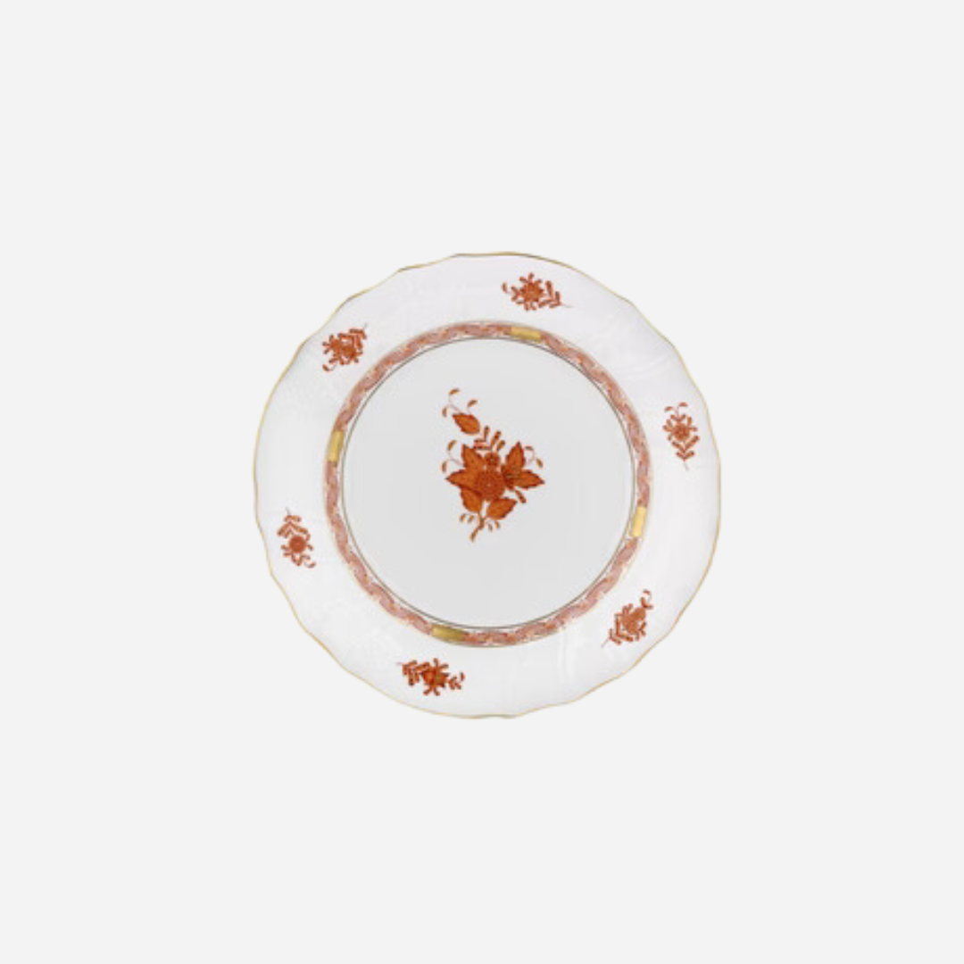 Apponyi Rust Dessert Plate