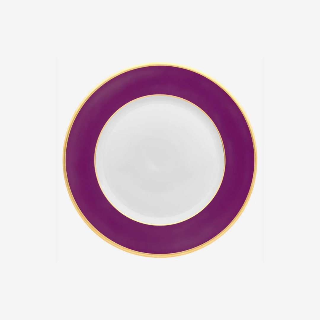 Schubert Violet Charger Plate, Set of 2