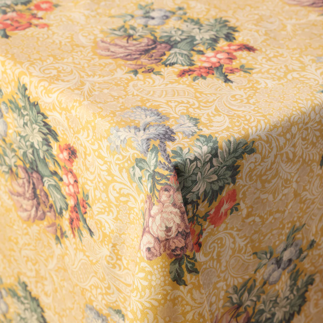 Peonia Linen Tablecloth, Square