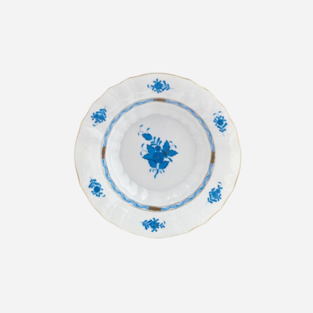 Apponyi Blue Rim Soup Bowl