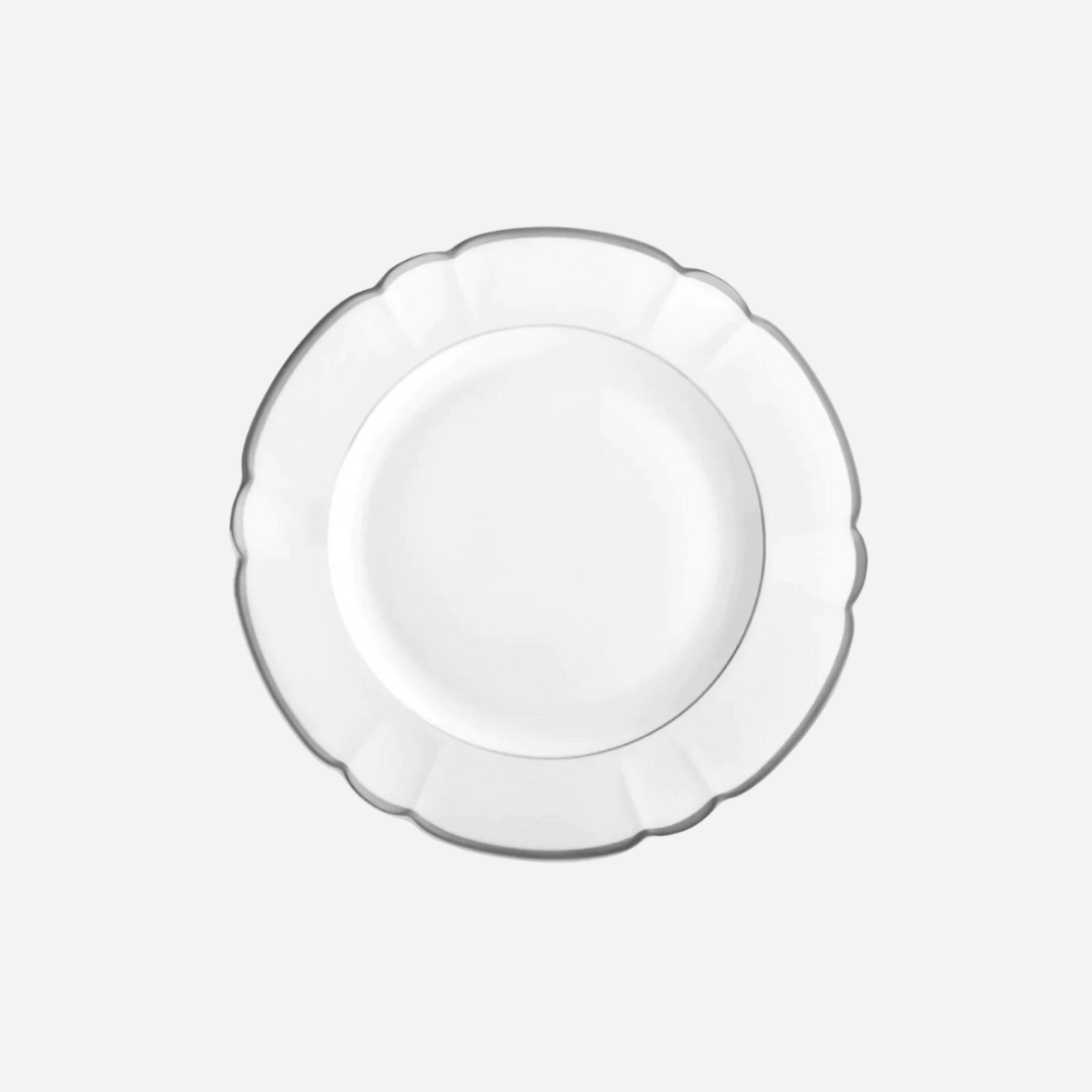 Colette Platinum Dinner Plate, Set of 4