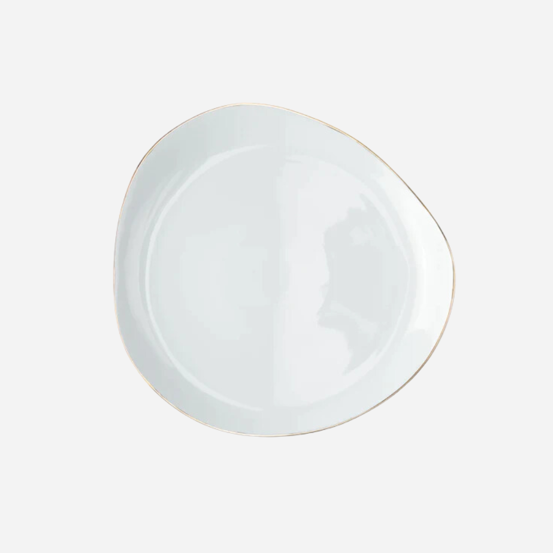 Simply Gold Round Platter