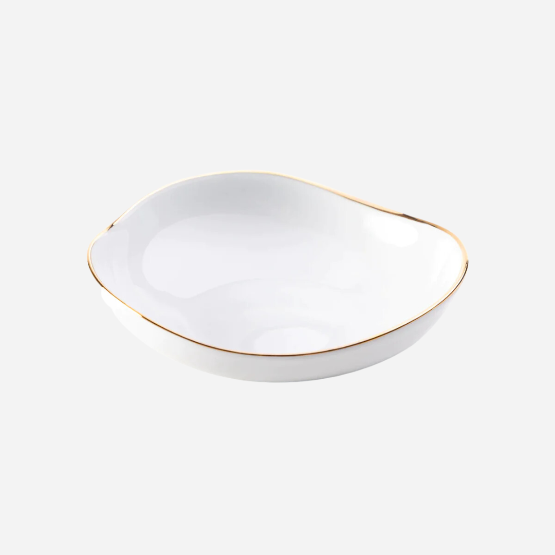 Simply Gold Large Salad Bowl