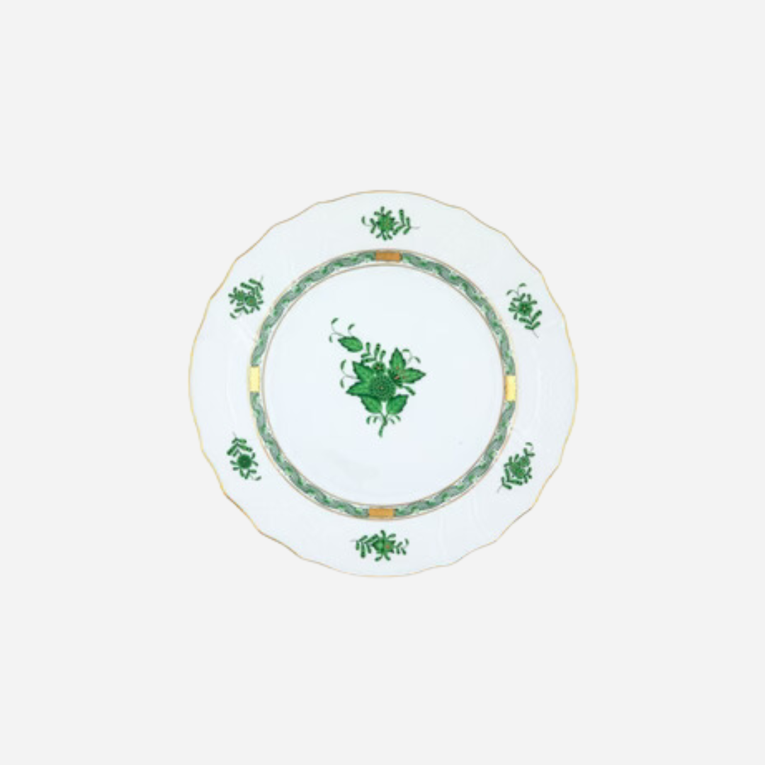 Apponyi Green Bread Plate