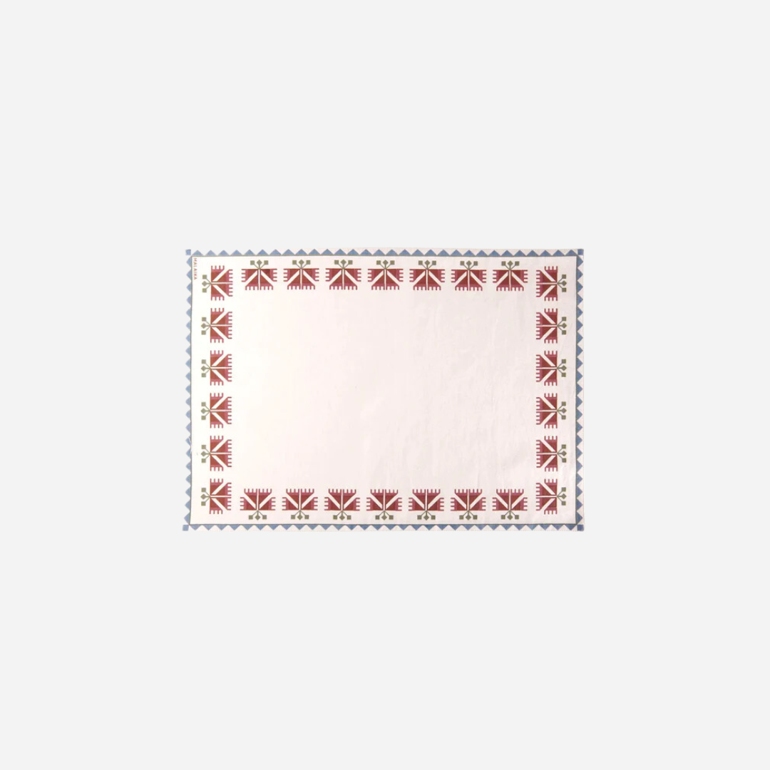 Carnation Rosewood Placemat, Set of 4