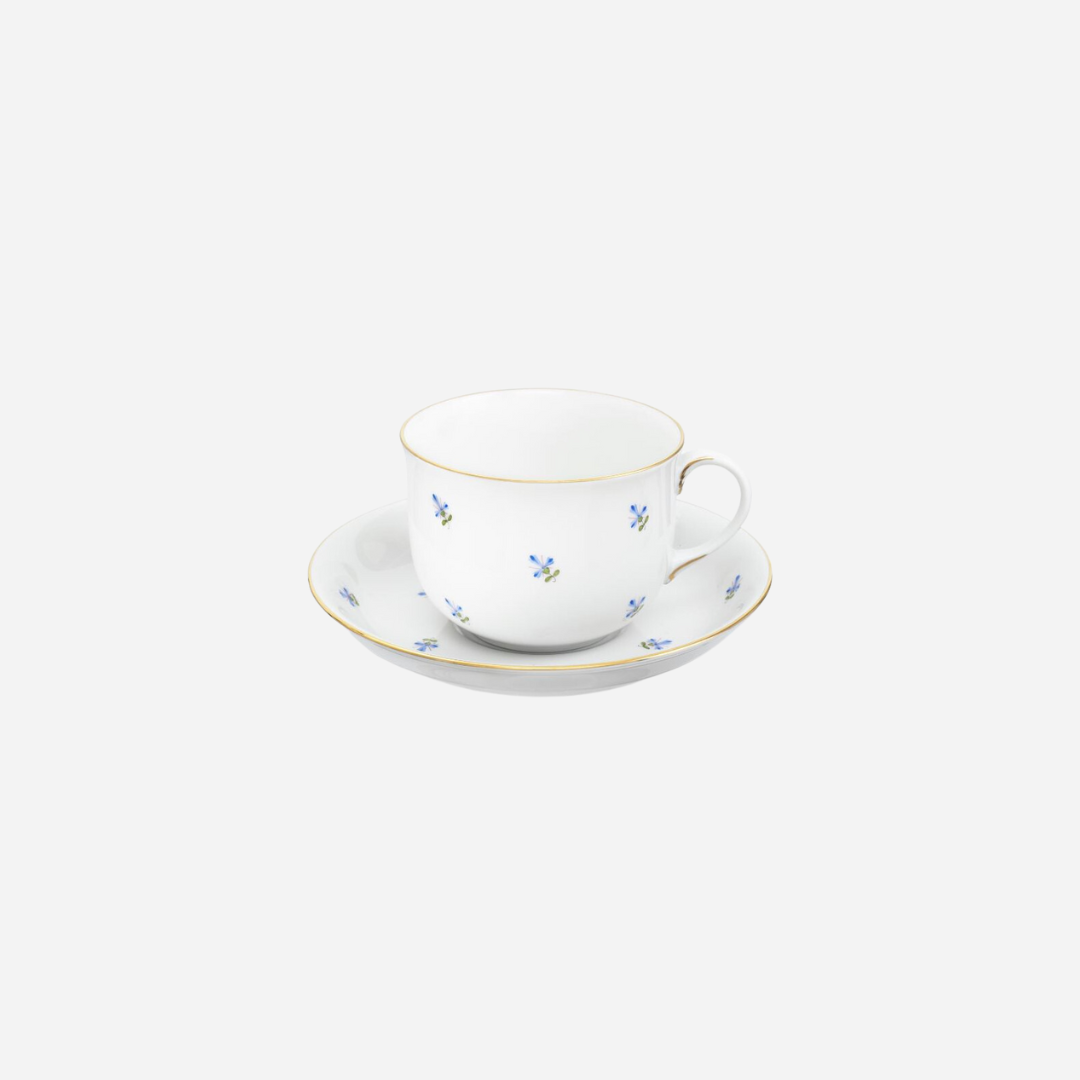 Cornflower Teacup & Saucer