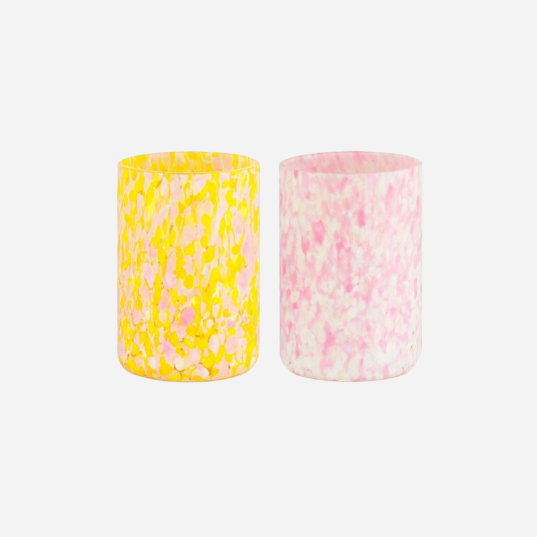 Macchia Pink Mix Tumblers, Set of 2