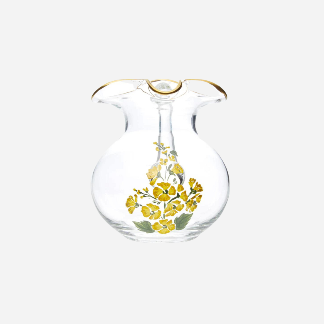 Murano Primrose Hand-Painted Jug