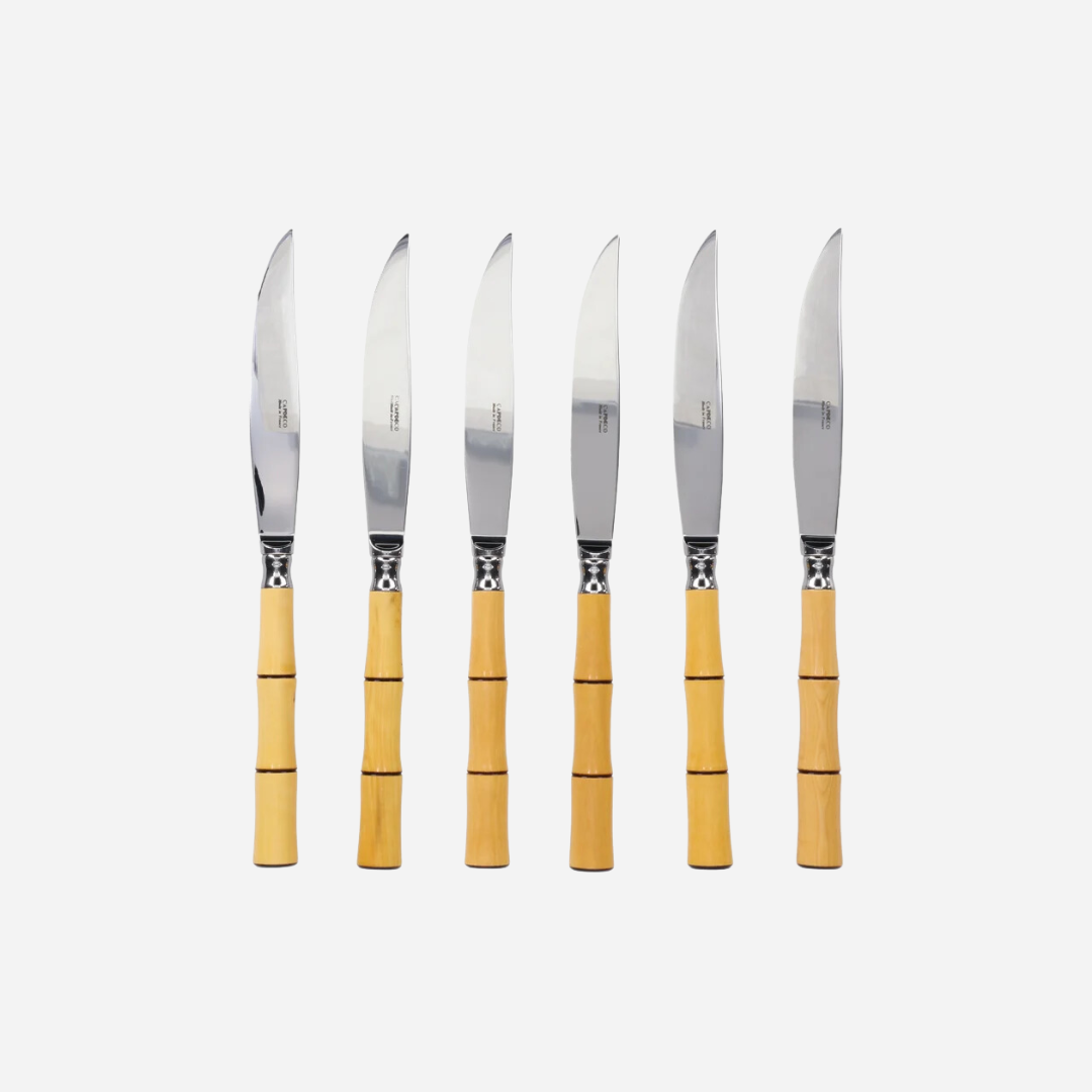 Byblos Boxwood 6-Piece Steak Knives