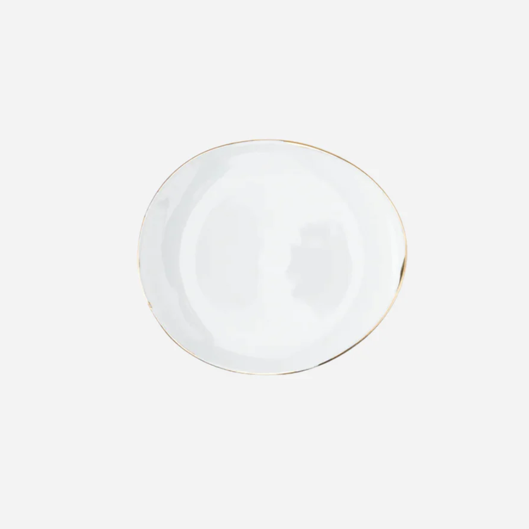 Simply Gold Dessert Plate, Set of 4