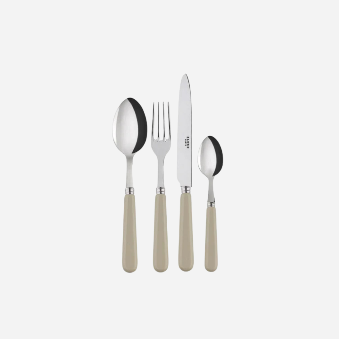 Pop-Unis Light Khaki  8-Piece Cutlery Set