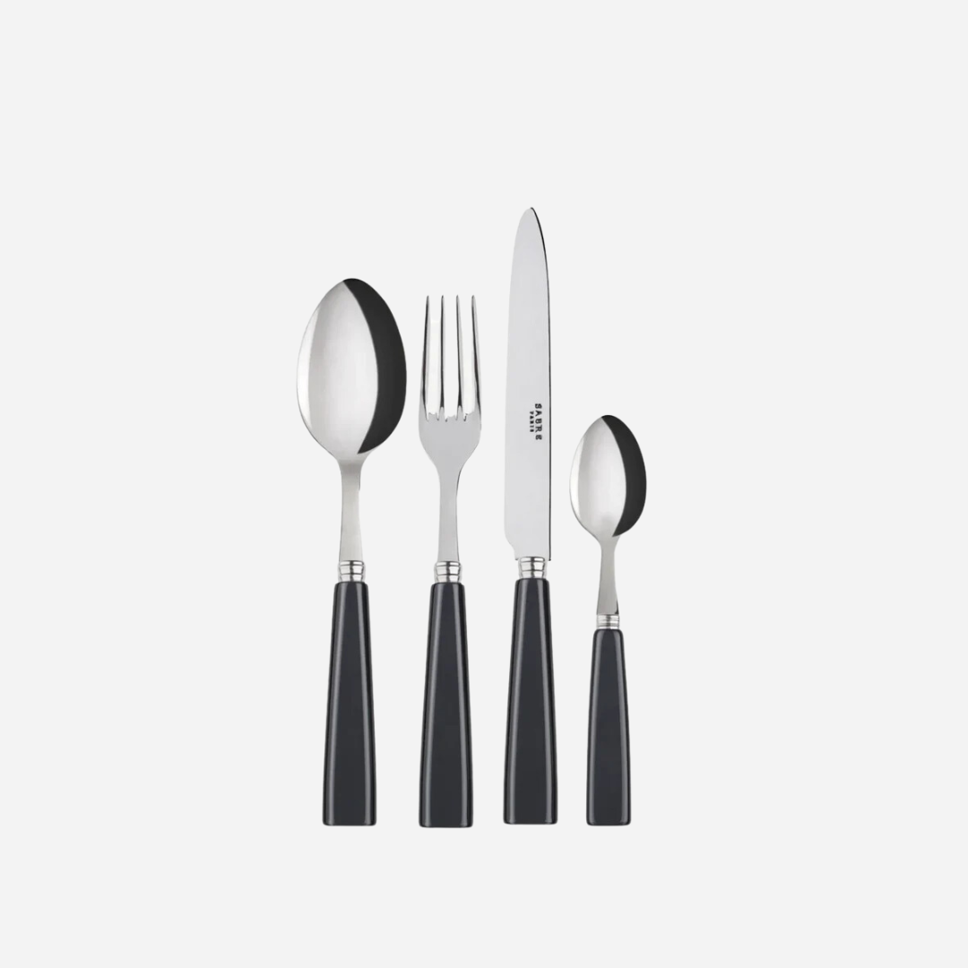 Icône Dark Grey 8-Piece Cutlery Set