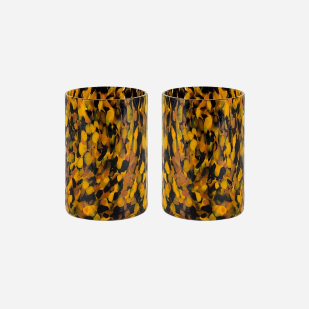 Macchia Leopardo Tumblers, Set of 2