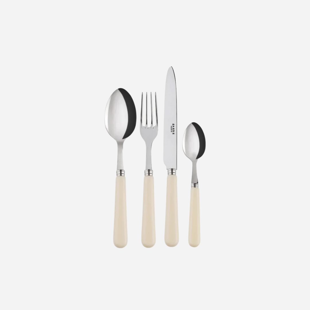 Pop-Unis Ivory  8-Piece Cutlery Set