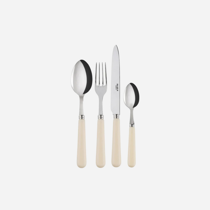 Pop-Unis Ivory  4-Piece Cutlery Set