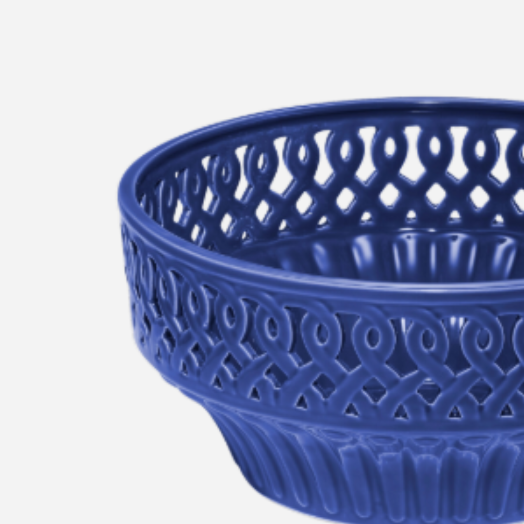 Pearl Fruit Bowl, Amalfi Blue