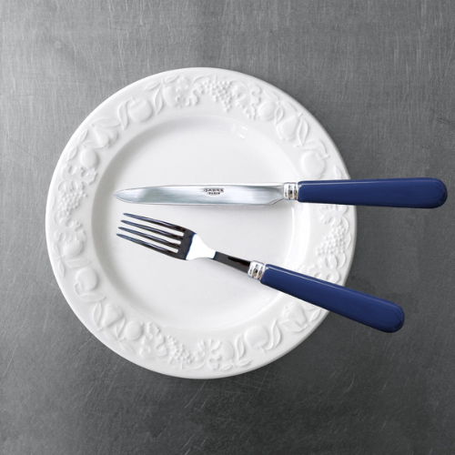 Pop-Unis Navy Blue 8-Piece Cutlery Set