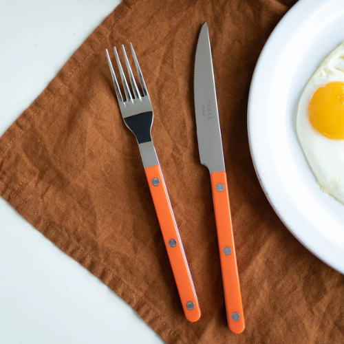 Bistrot Orange 8-Piece Cutlery Set