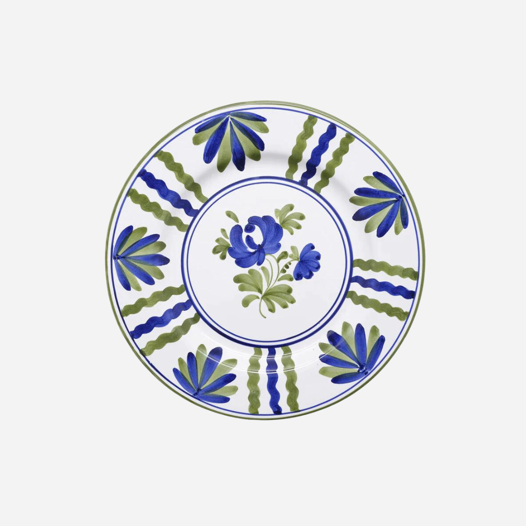 Blossom Blue Dinner Plate, Set of 4