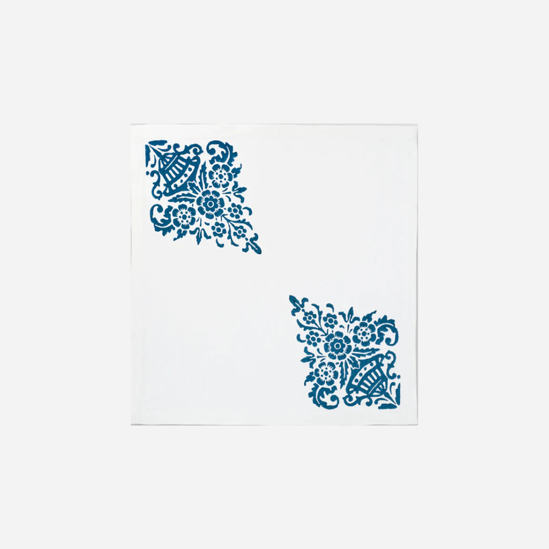 Mirandola Blue Napkins, Set of 4