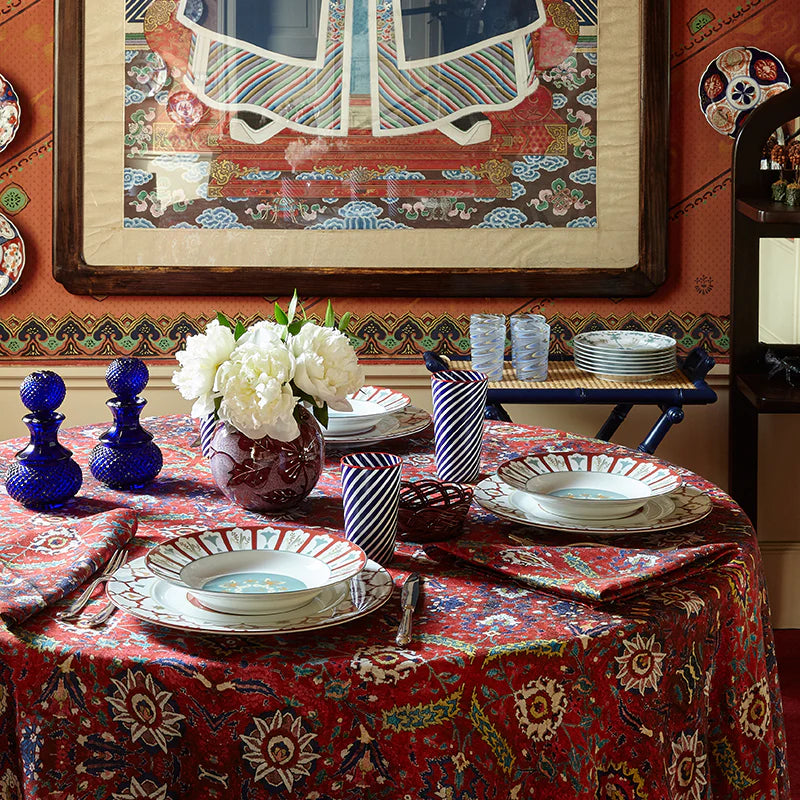 Galeano Blue Oil and Vinegar Set