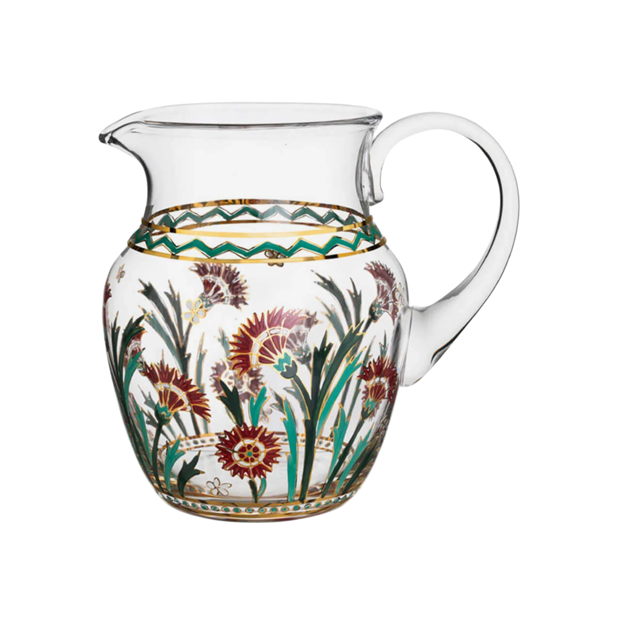 Persian Flowers no. 2 Water Pitcher