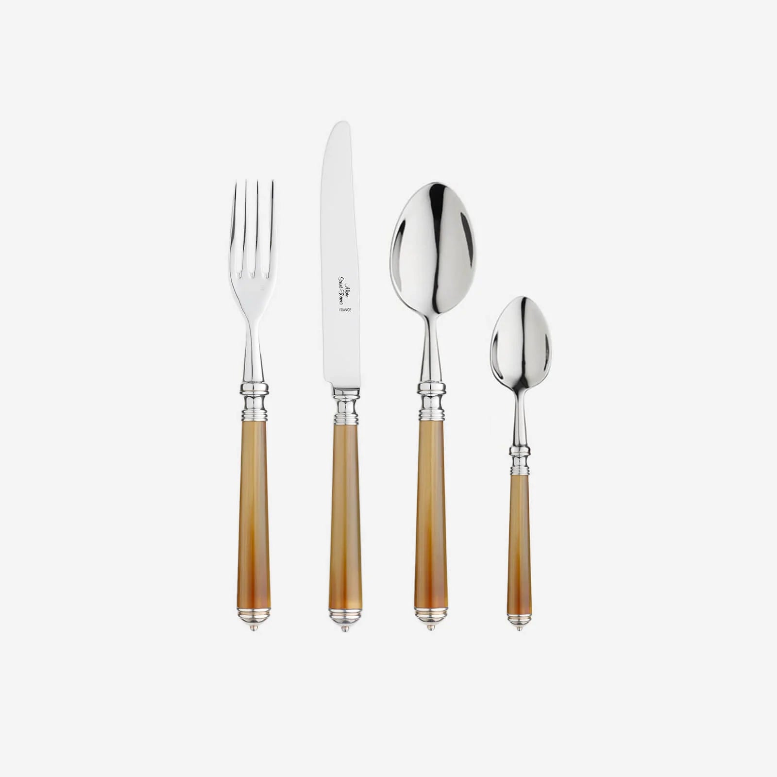 Marbella 4-Piece Horn Cutlery Set