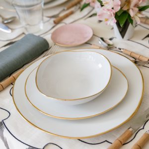 Simply Gold Dessert Plate, Set of 4