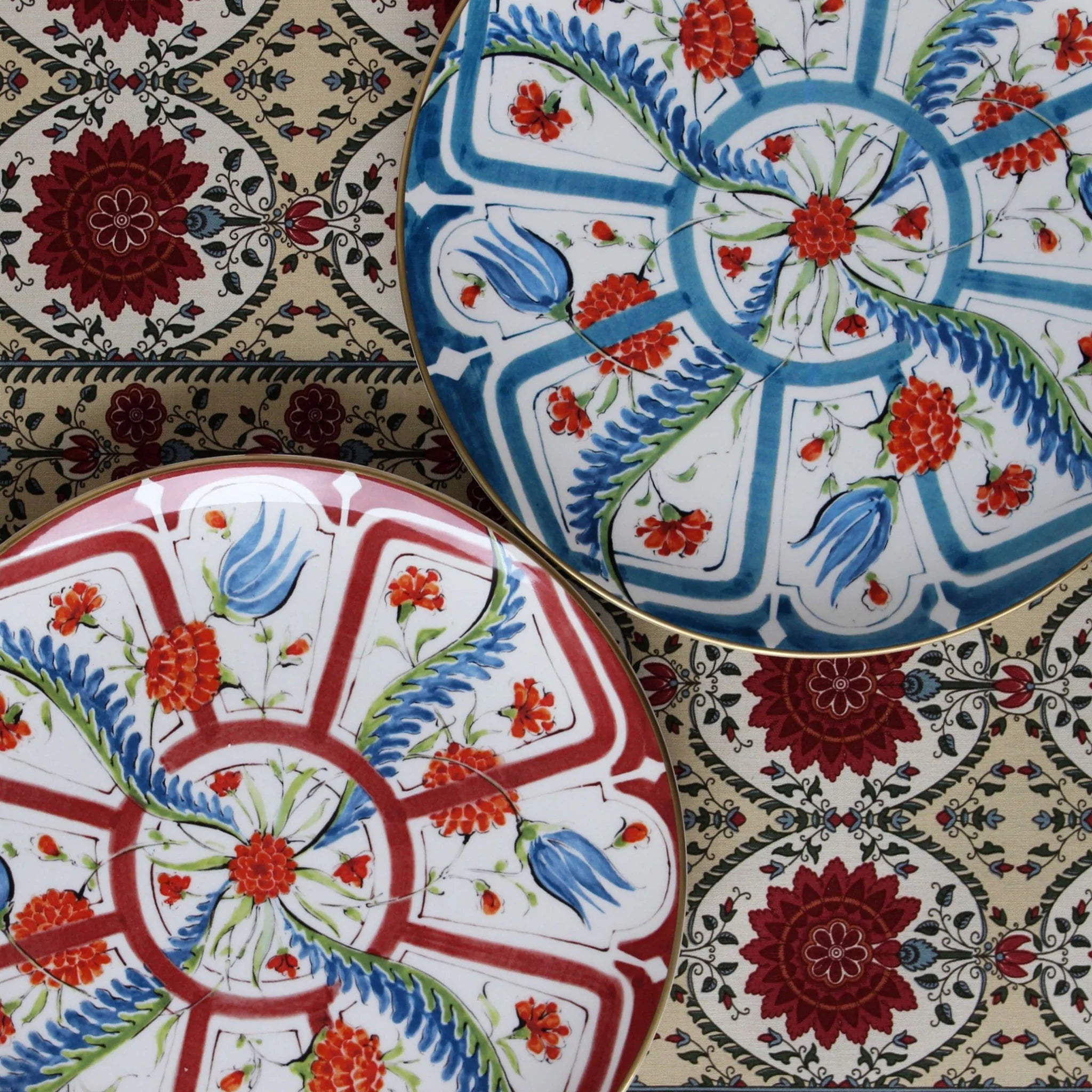 Izmir Dinner Plates, Set of 4
